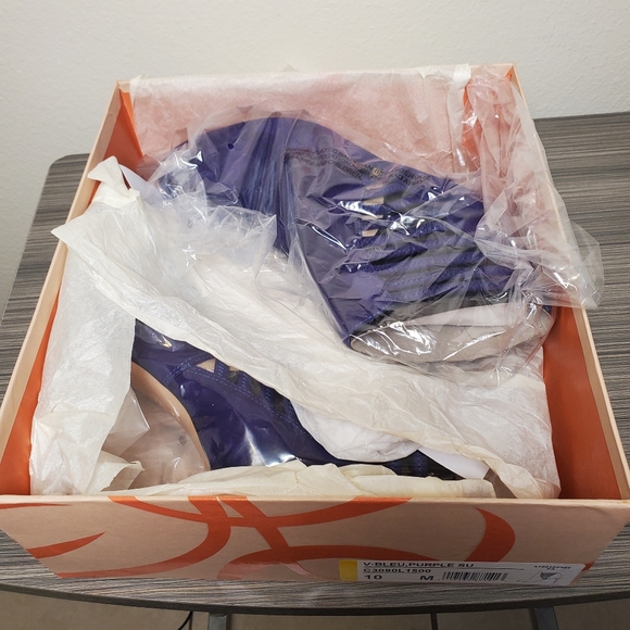 Via Spiga Bleu Purple Suede Ankle Boot Brand new in Box Size 10 - Picture 5 of 5